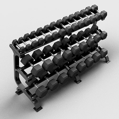 High-quality dumbbell rack