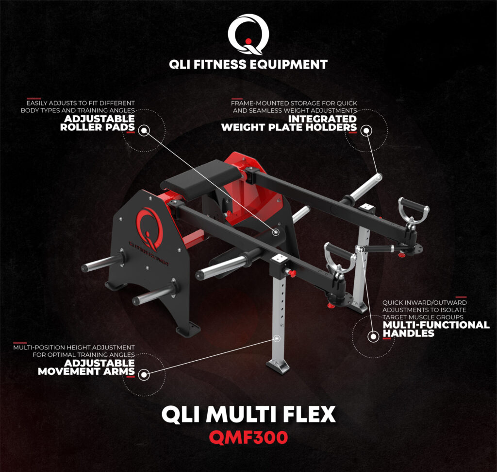 QLI MULTI FLEX QMF300 multi-functional trainer for commercial gym