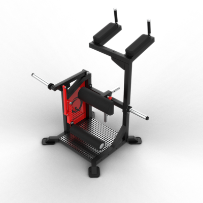 QLI STANDING LEG CURL-PLATE LOAD QSLC038
